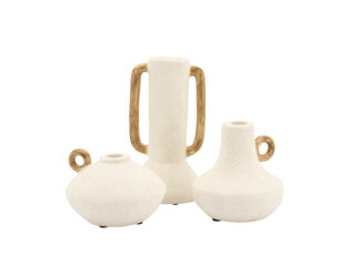 Claypanions ( set of 3) - off white | BY-BOO