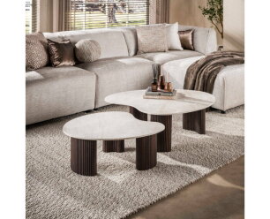 Salontafel Ceramo aperto set/2 - 3D keramiek Taj Mahal