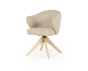 Stoel Connor naturel - taupe | Eleonora