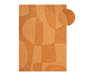 by fonQ Figure Vloerkleed - Copper - Rechthoekig - 160 x 230 cm