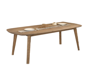 Eettafel Jay Deens ovaal eiken 200x100x77 cm - Naturel