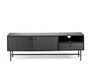 Tv-unit, 150 cm, B340 zwart