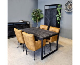 Eettafel Britt Zwart | 140 x 80 cm