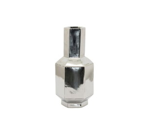Vase Axis small - silver | BY-BOO