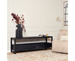 Tv meubel Boaz Black | 180 cm