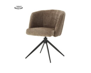 Cuvio Armstoel - Movie 12 Taupe