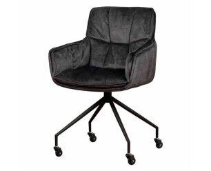 Saronno Armstoel - fabric Dark grey YC193915