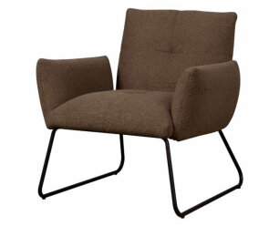 Dante Fauteuil - fabric Teddy MJ87 Dark brown