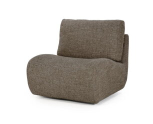 Fauteuil Lucia - bruin | Eleonora