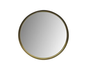 Wandspiegel Fletcher Rond - ø50 - antique gold - Metaal/glas