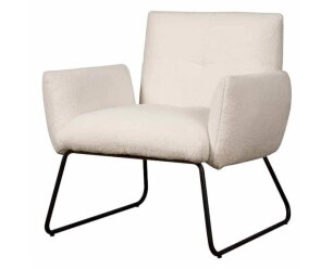 Dante Fauteuil - fabric Teddy MJ81 White
