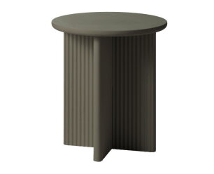 PALMA SIDE TABLE Ø50 CM OLIVE GREY