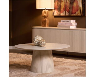 Salontafel Solana Zand Mangohout 80 cm