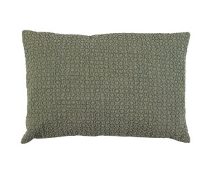 Flatter Kussen Katoen Khaki 40x60cm - BePureHome