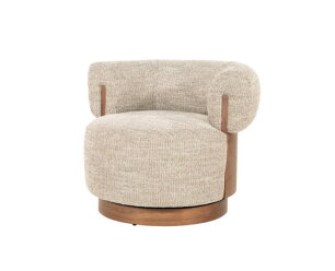 Fauteuil Nila bruin - vanu | Eleonora