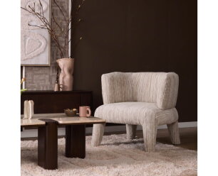 Fauteuil Eva Naturel