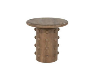 Side table PopDot 52x52cm - bruin | BY-BOO