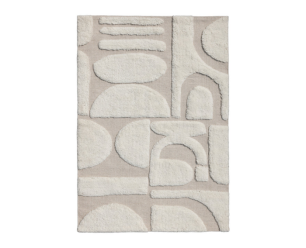 by fonQ Glyph Vloerkleed - Naturel - Rechthoekig - 160 x 230 cm