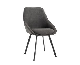 Borgo Stoel - Bjorn 19 anthracite (draaibaar)