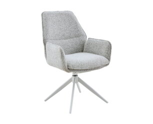 Eetkamerstoel Hera | Light Grey | Met armleuning