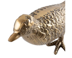Ornamental Bird Metaal Antique Brass - BePureHome