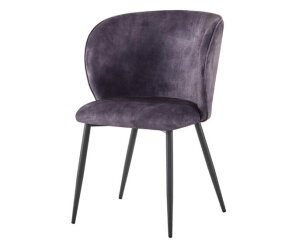 Perano Stoel - fabric Adore 29 Dark grey