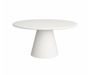 Mello Eetkamertafel rond wit 150 cm