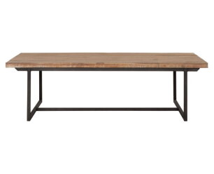 Coffee table Odeon rectangular,35x120x70 cm, recycled teakwood