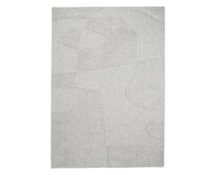 Carpet Yuka 160x230cm - light grey | BY-BOO