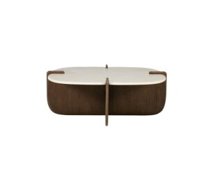 Salontafel Filou 80x80cm - bruin | Eleonora