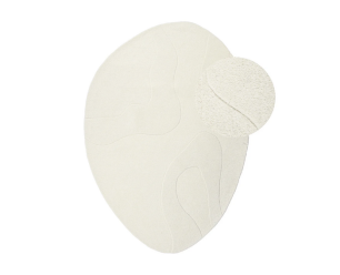 by fonQ Curves Vloerkleed - Naturel - Organisch - 160 x 230 cm