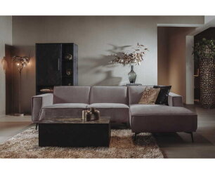 Leeds 2 5-AL + Chaise R - City 453 Moss Grey