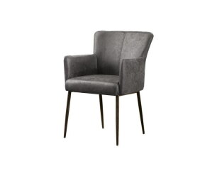 Ibiza Armstoel - fabric Savannah anthracite