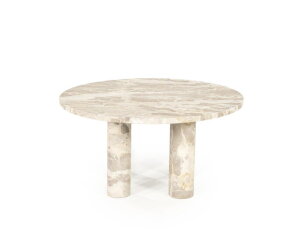 Coffee table Marmo 70x70cm - beige | BY-BOO