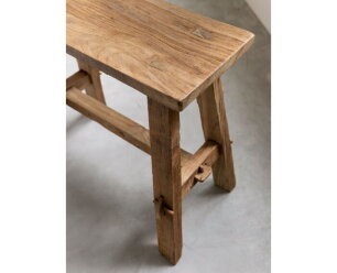 MUST LIving Antiques bankje Rinjani