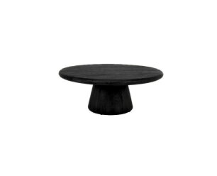 Asti Salontafel rond zwart 90 cm