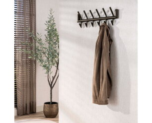 Kapstok Tubo 2x6H - Drift brown