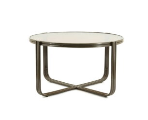 Coffee table Groovy 63x63cm - bruin | BY-BOO