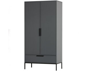 Adam 2-deurs Kast Grenen Steel Grey [fsc] - WOOOD