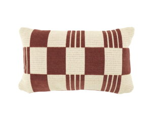 Pillow Twist 35x55cm - burgundy | BY-BOO