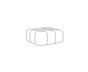 WAVE poef - Modesto 484