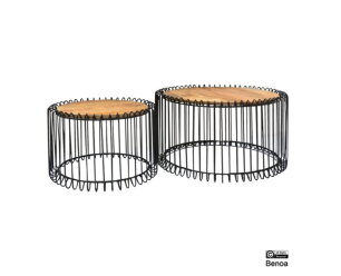 Round Coffee Table (Set of 2)