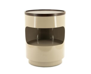 Side table Tondo 37x37cm - taupe | BY-BOO