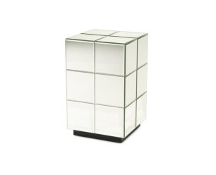 Side table Flectron 30x30cm - chrome | BY-BOO