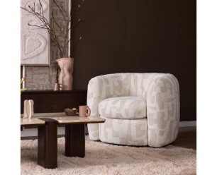 Fauteuil Rosa Off White