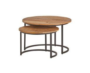 Mimi ronde salontafel, set van 2
