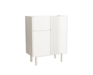 BERA CABINET H100 CM WHITE
