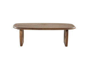 Salontafel Phoebe 130x70cm - bruin | Eleonora