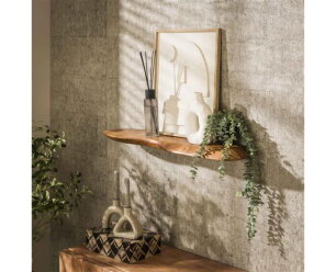 Wandplank 90 organic - Massief acacia naturel