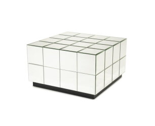 Coffee table Flectron 60x60cm - chrome | BY-BOO